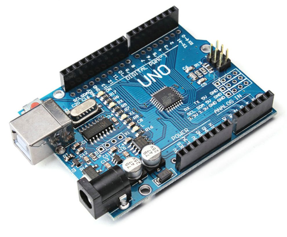 Arduino UNO R3 met ATmega 328P-AU chip (Funduino)